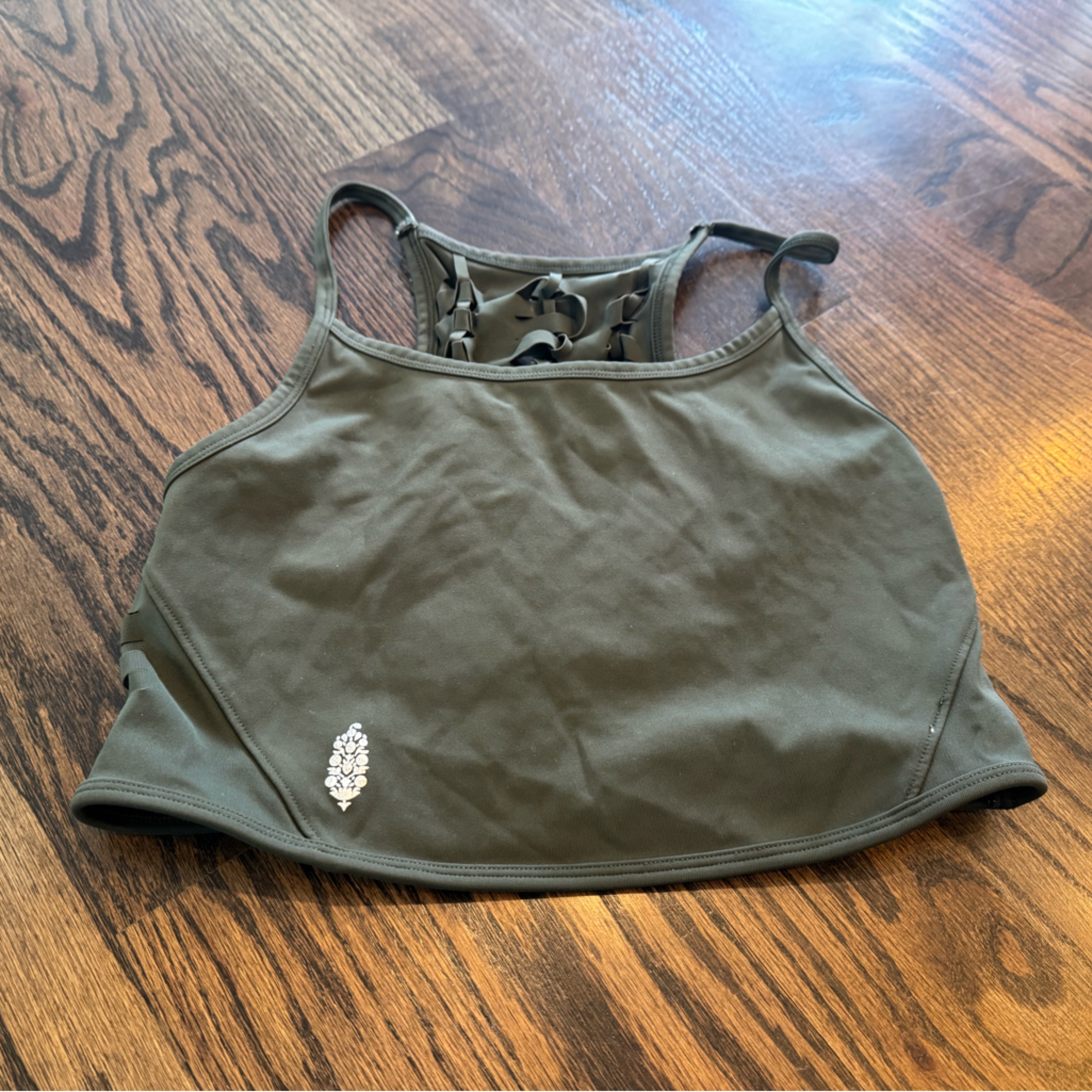 Fp Movement By Free People Olive Sports Bra